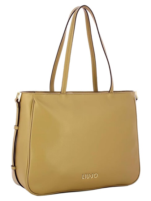 AREZU Borsa shopping a spalla, con tracolla mud - Borse Donna