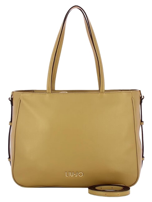 AREZU Borsa shopping a spalla, con tracolla mud - Borse Donna