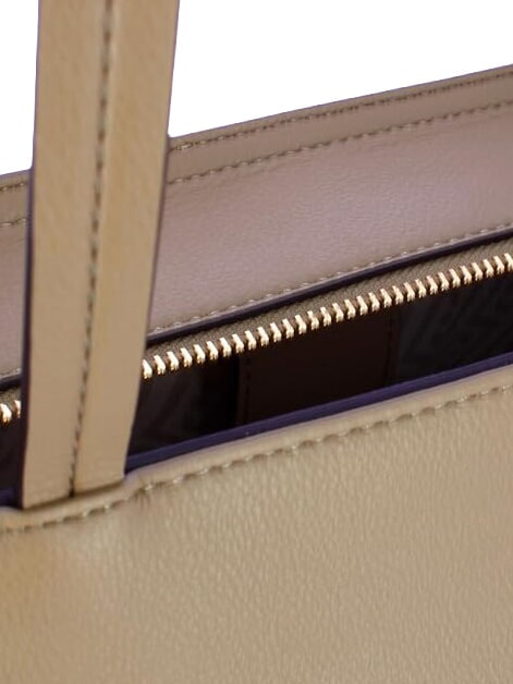 AREZU Borsa shopping a spalla, con tracolla mud - Borse Donna