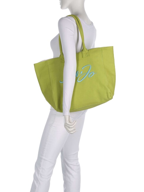 PLENTIA Borsa a spalla shopping acid green - Borse Donna