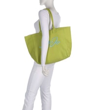 LIUJO PLENTIA Borsa a spalla shopping acid green - Borse Donna - 6