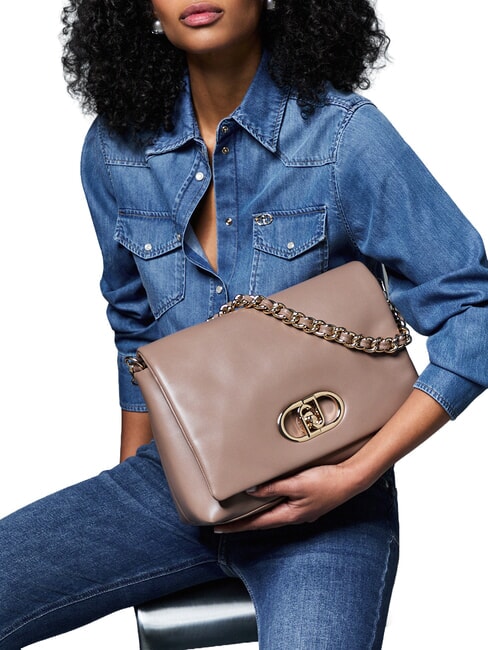 LAPUFFY Borsa a spalla, con tracolla mocha - Borse Donna