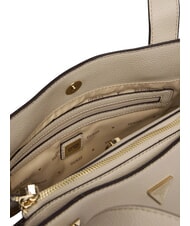 GUESS EVIE Borsa a spalla light taupe - Borse Donna - 5