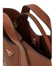GUESS DARCY Shopper a mano, con tracolla COGNAC - Borse Donna - 4