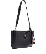 GUESS BIANCA Borsa a spalla NERO - Borse Donna - 3