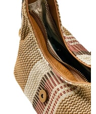 GUESS CAMDEN S Borsa a spalla COGNAC MULTI - Borse Donna - 3