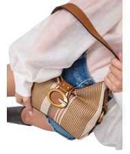 GUESS CAMDEN S Borsa a spalla COGNAC MULTI - Borse Donna - 4