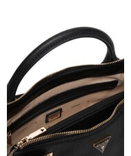 GUESS EVIE Borsa a mano, con tracolla removible NERO - Borse Donna - 6