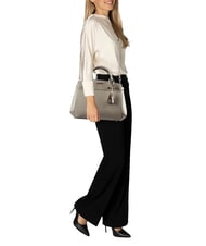 GUESS MELINDA Borsa a mano, con tracolla light taupe - Borse Donna - 4