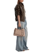 GUESS ISEMAY Borsa a mano, con tracolla pale mocha - Borse Donna - 2