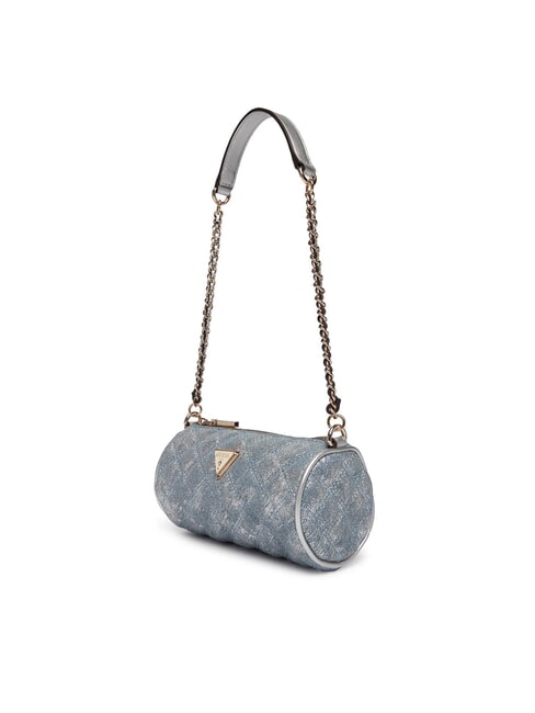 GIULLY 2 Mini Bag a spalla  metallic denim - Borse Donna