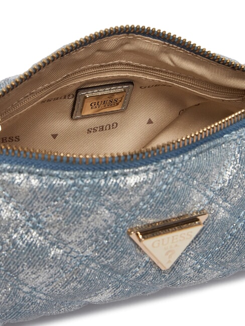 GIULLY 2 Mini Bag a spalla  metallic denim - Borse Donna