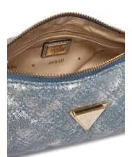 GUESS GIULLY 2 Mini Bag a spalla  metallic denim - Borse Donna - 5