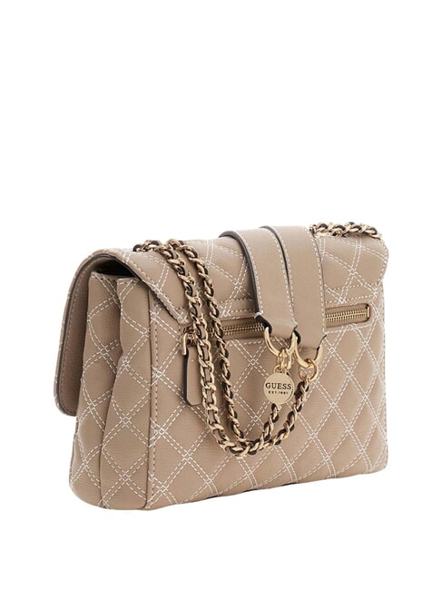 GIULLY2 Borsetta a spalla / a tracolla pale mocha - Borse Donna