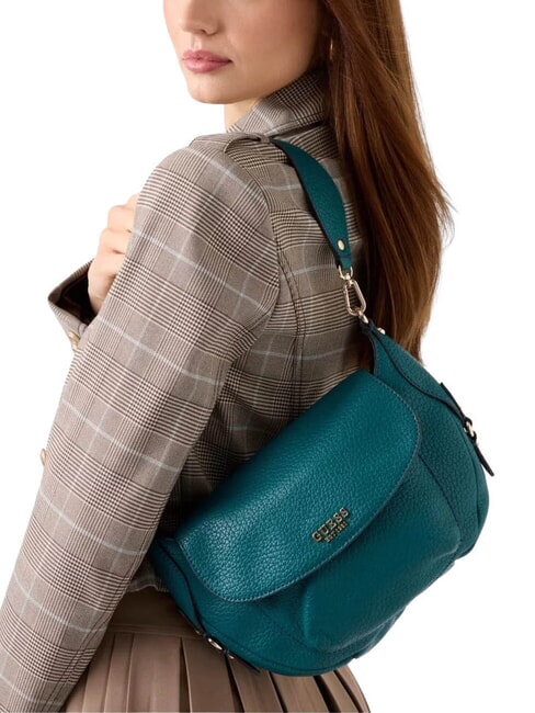 MARSHA Borsa a spalla con tracolla teal - Borse Donna