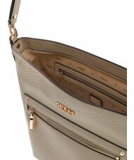 GUESS MARSHA Borsa a tracolla light taupe - Borse Donna - 3