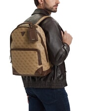 GUESS MILANO2 Zaino beige/cognac - Zaini Scuola & Tempo Libero - 4