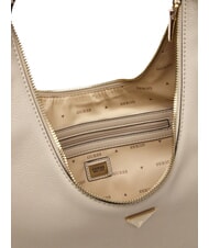 GUESS EVIE Sacca a spalla light taupe - Borse Donna - 4