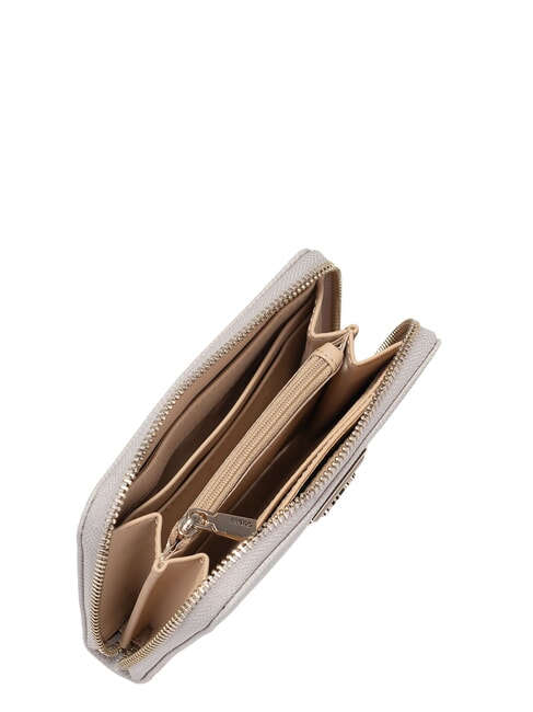 LAUREL 2 Portafoglio medio stampa saffiano BEIGE - Portafogli Donna