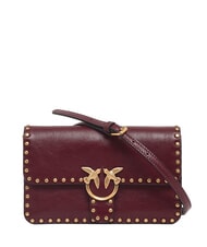 PINKO LOVE ONE SLOUCHY Mini Bag a tracolla ribes intenso-antique gold - Borse Donna - 3