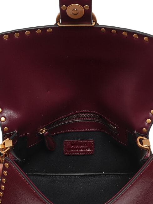 LOVE ONE SLOUCHY Mini Bag a tracolla ribes intenso-antique gold - Borse Donna