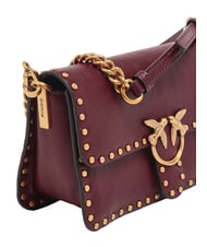 PINKO LOVE ONE SLOUCHY Mini Bag a tracolla ribes intenso-antique gold - Borse Donna - 5