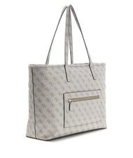 GUESS POWER PLAY 2 Shopping Bag dark taupe logo - Borse Donna - 2