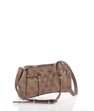 GUESS LEONA Borsetta a tracolla LATTE LOGO - Borse Donna - 3