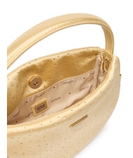 GUESS ELSIE Mini Bag a mano, con tracolla oro - Borse Donna - 4