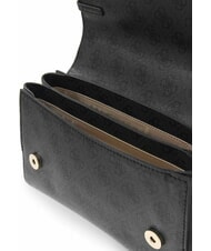 GUESS LEONA Borsa a tracolla coal - Borse Donna - 3
