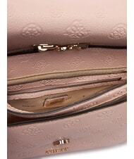 GUESS ANISE Mini Bag a spalla / a tracolla light rose logo - Borse Donna - 4