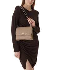 GUESS ANISE Mini Bag a spalla / a tracolla dark taupe logo - Borse Donna - 2