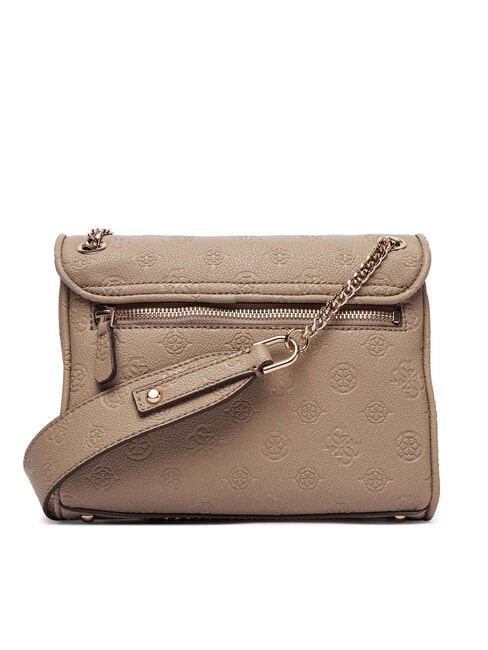 ANISE Mini Bag a spalla / a tracolla dark taupe logo - Borse Donna