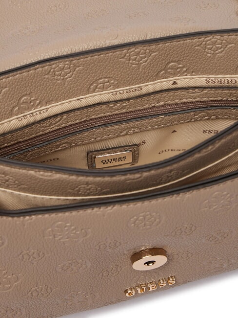 ANISE Mini Bag a spalla / a tracolla dark taupe logo - Borse Donna