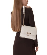 GUESS ANISE Mini Bag a spalla / a tracolla stone logo - Borse Donna - 2