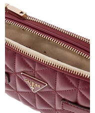 GUESS PAISLEIGH Mini Bag a tracolla burgundy - Borse Donna - 3
