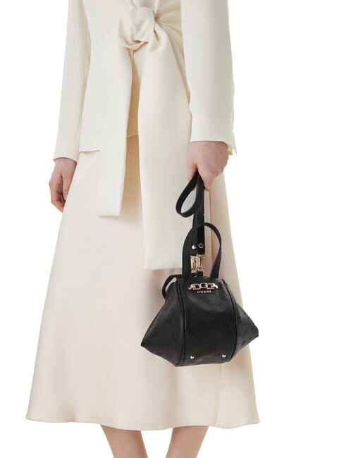 ANISE Borsetta a mano, con tracolla black logo - Borse Donna