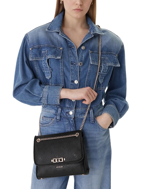 ANISE Mini Bag a spalla / a tracolla black logo - Borse Donna