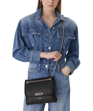 GUESS ANISE Mini Bag a spalla / a tracolla black logo - Borse Donna - 2