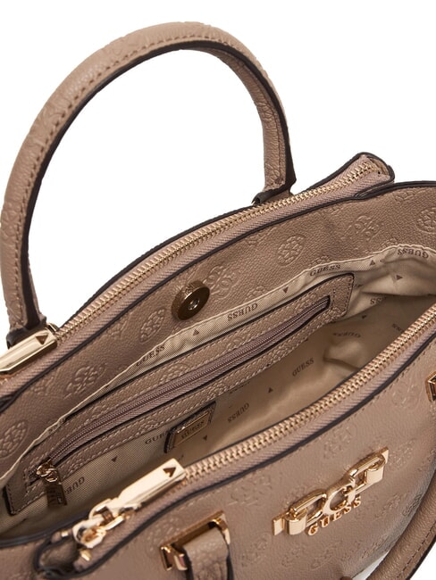ANISE L Borsa a mano, con tracolla dark taupe logo - Borse Donna