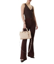 GUESS DITA Borsa a mano, con tracolla light taupe logo - Borse Donna - 2