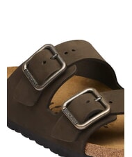 BIRKENSTOCK ARIZONA WB Sandali in pelle mocca - Scarpe Uomo - 5