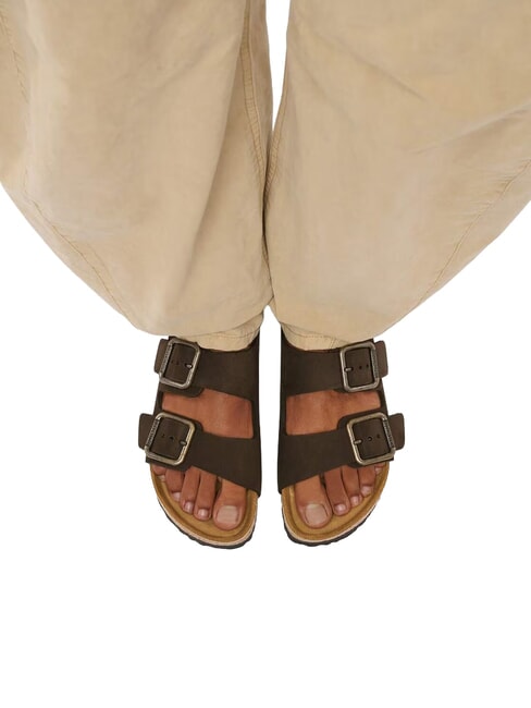 ARIZONA WB Sandali in pelle mocca - Scarpe Uomo