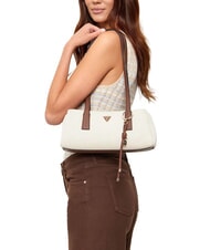 GUESS ALICE Borsa a spalla natural/espresso - Borse Donna - 2