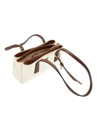 GUESS ALICE Borsa a spalla natural/espresso - Borse Donna - 5