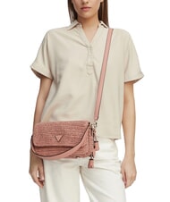 GUESS OFELIA Borsa a spalla coral pink - Borse Donna - 2
