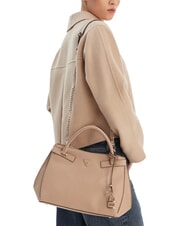 GUESS SERENOVA Borsa a mano, con tracolla pale mocha - Borse Donna - 2