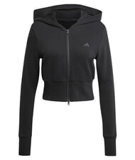 ADIDAS COQ Felpa con zip intera black - Felpe Donna - 5