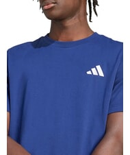 ADIDAS 3 STRIPES T-shirt a maniche corte, a girocollo blue - T-shirt Uomo - 6