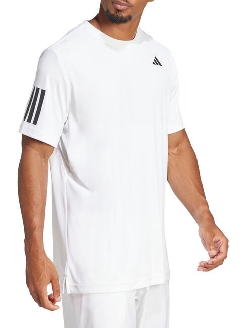 CLUB 3 STRIPES Maglietta da tennis white - T-shirt Uomo